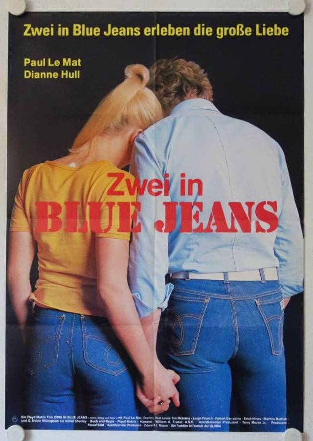 Zwei in Blue Jeans originales deutsches Filmplakat